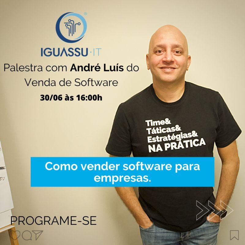 Vendas de software para empresas é tema de palestra a associados Iguassu-IT