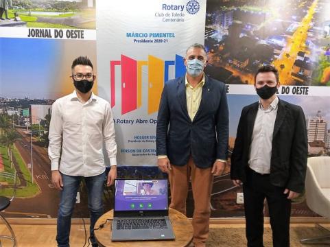 Startup FaturÁgil firma parceria com Rotary Club de Toledo Centenário 